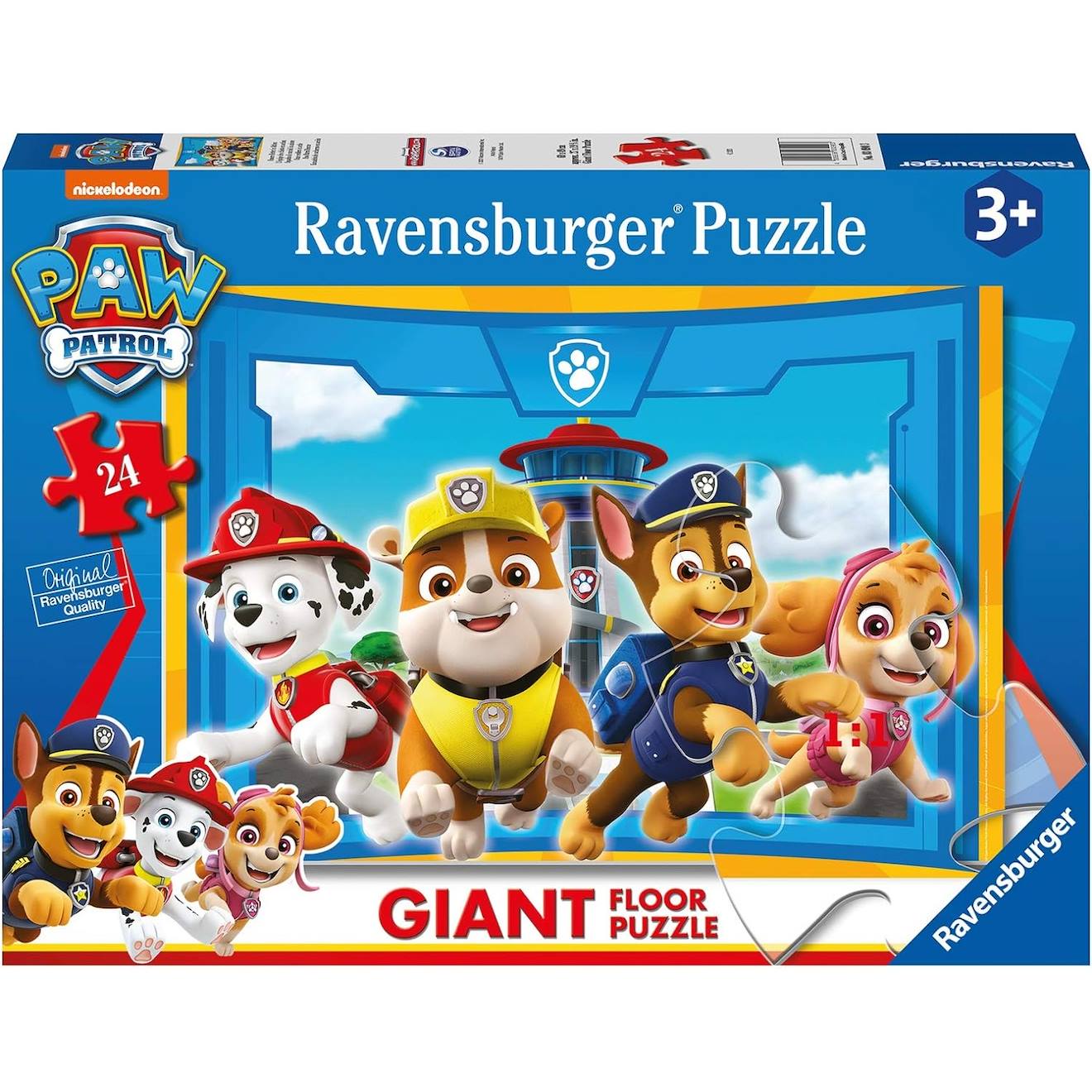 Puzzle Géant Pat'patrouille 24 Pcs Bleu