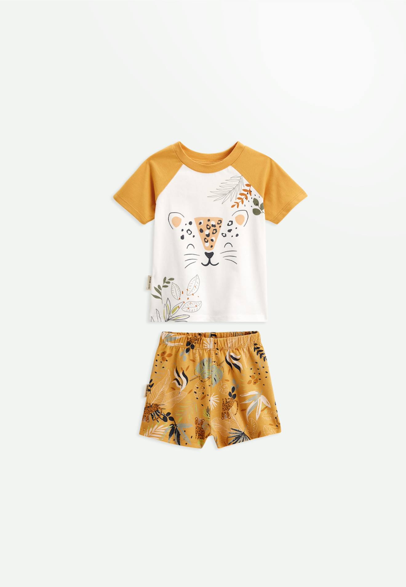 Pyjama Enfant Manches Courtes Wakae Ocre