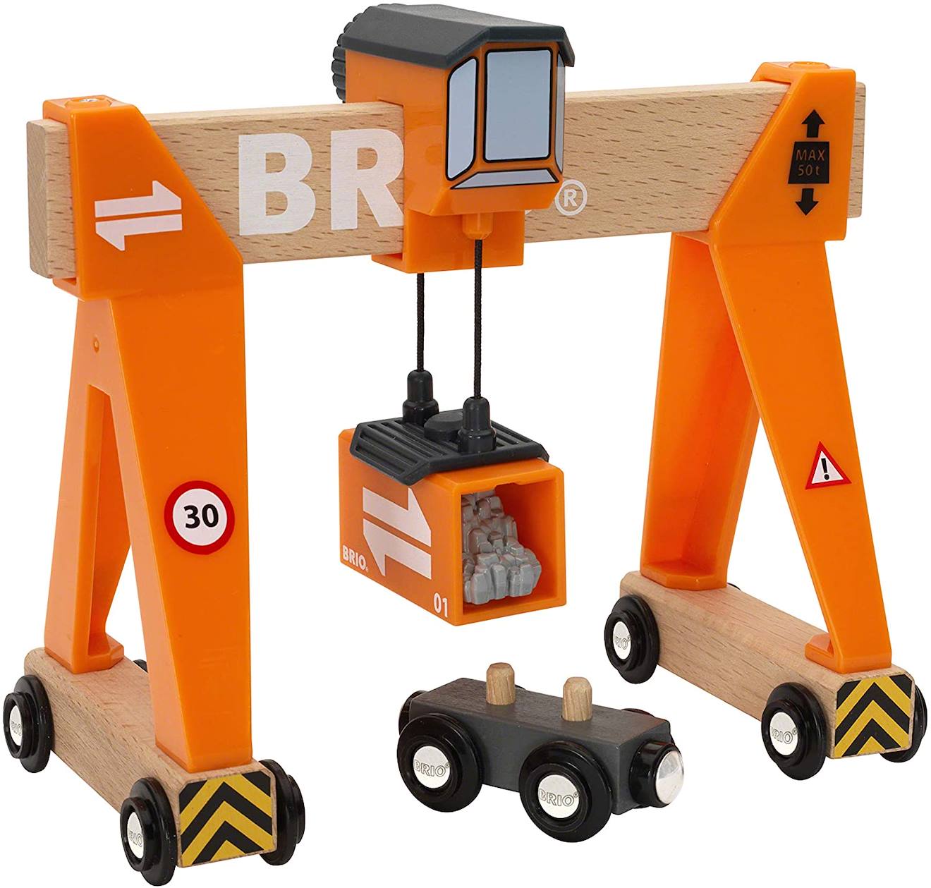 BRIO - Grue-portique Orange