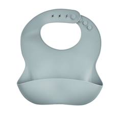 -Bavoir silicone avec récupérateur