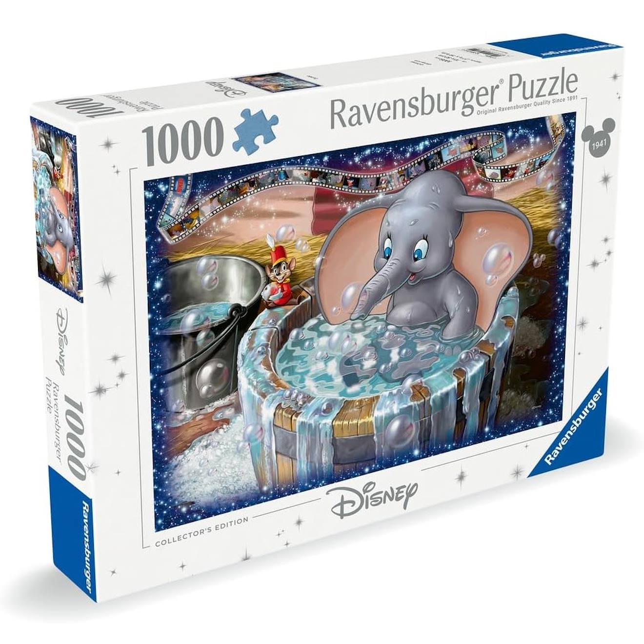 Ravensburger - Puzzle Dumbo 1000 Pièces Blanc