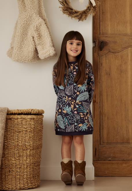 Bébé-Robe enfant en molleton holamuchacha