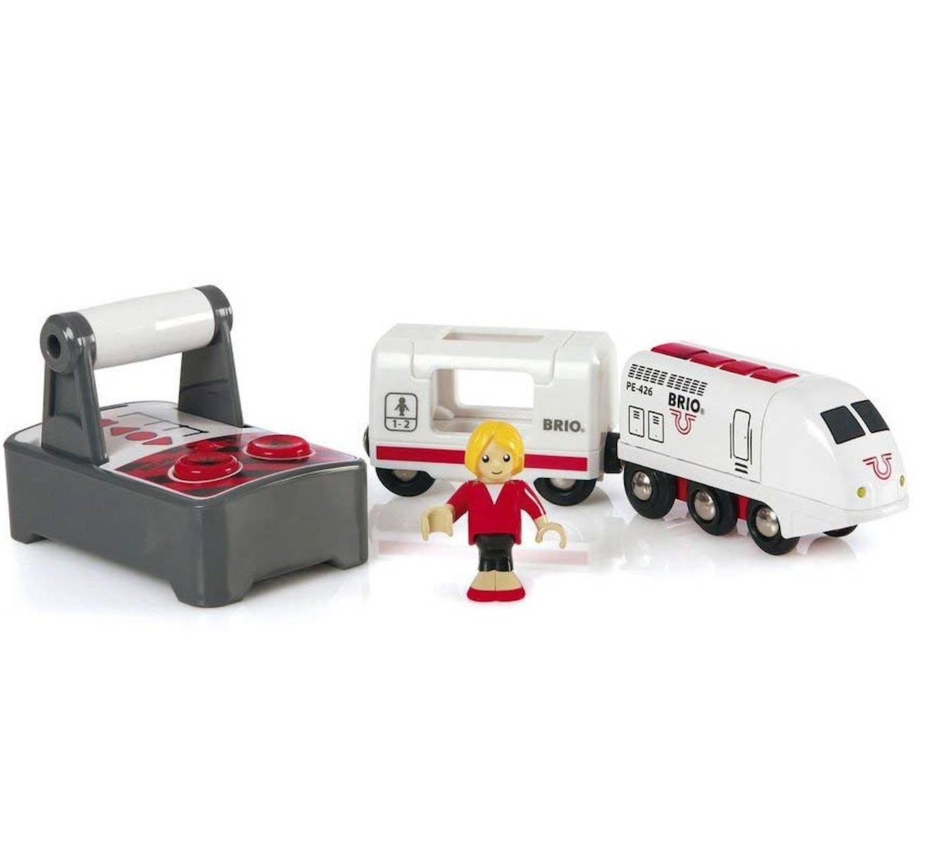 BRIO - Train De Voyageur Radiocommandé Blanc