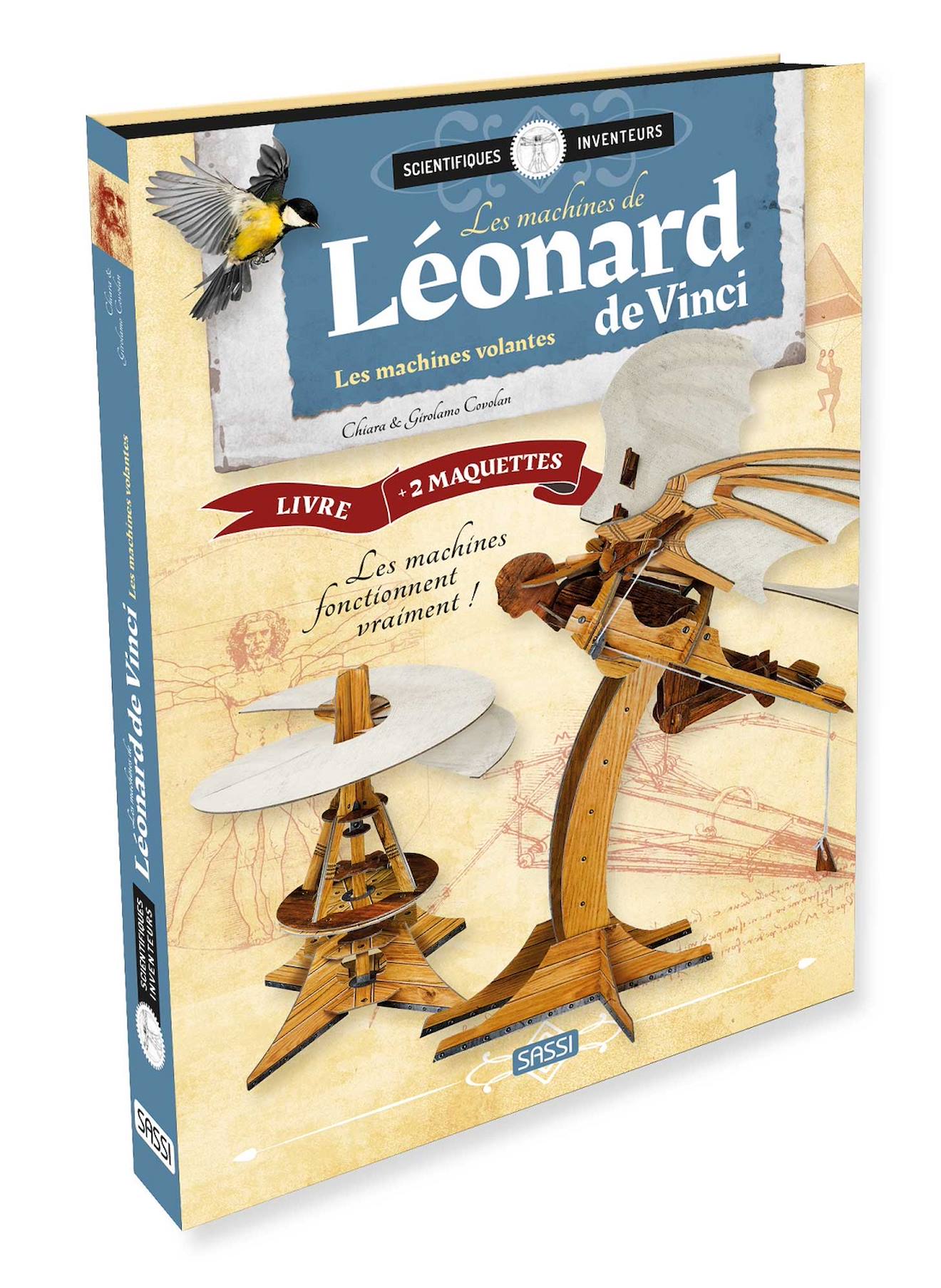 Les Machines Volantes De Léonard De Vinci Beige