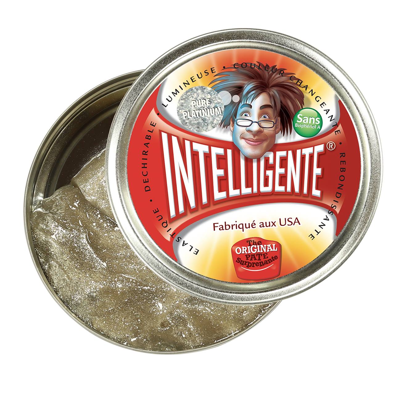 Pâte Intelligente Pure Platinium Gris