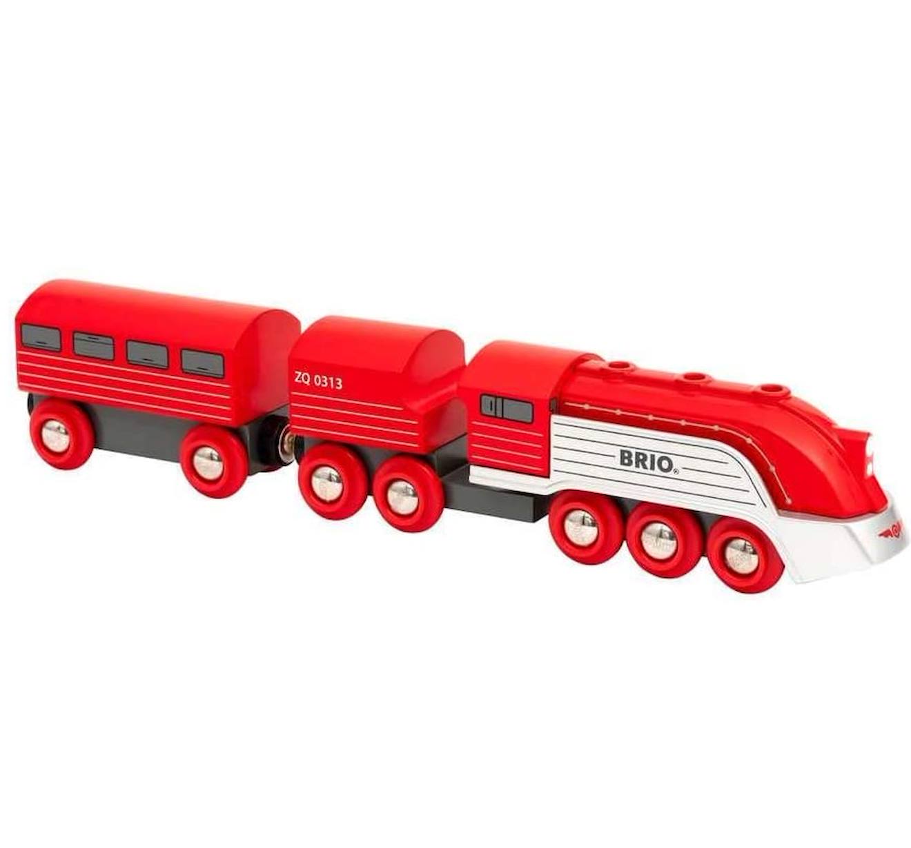 Train Aérodynamique Rouge