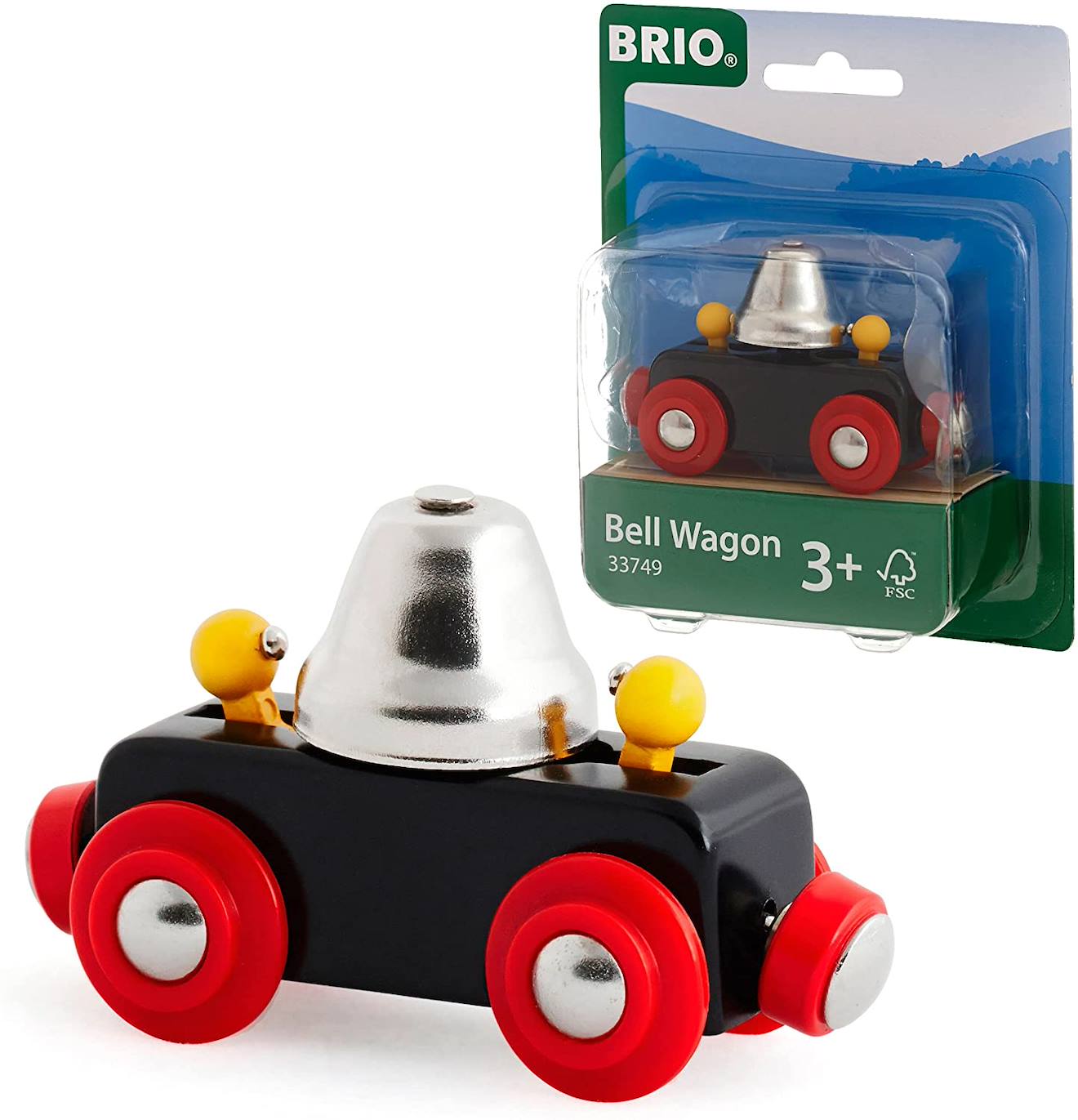 BRIO - Wagon Clochette Noir