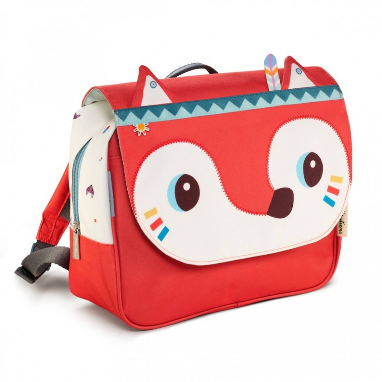 Cartable Alice Et Les Indiens Orange