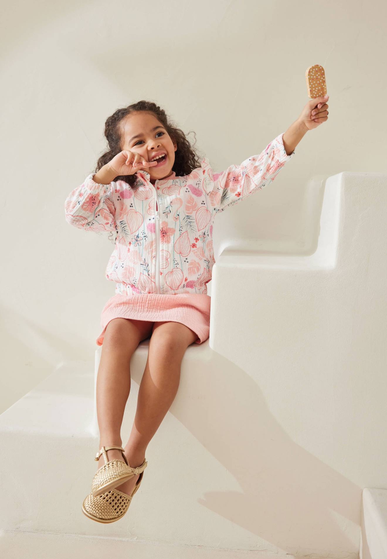 Veste Enfant Caraïbes Rose