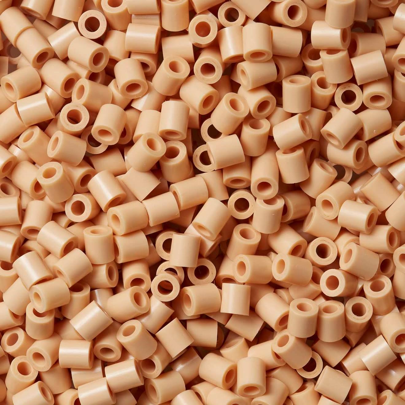 Sachet 1000 Perles Plastique Midi Beige Beige