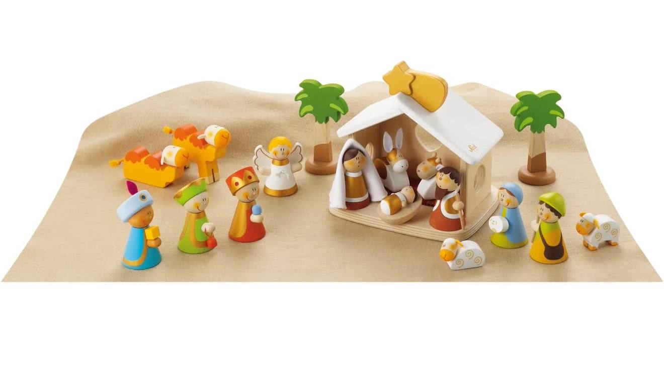 Crèche Complète Beige