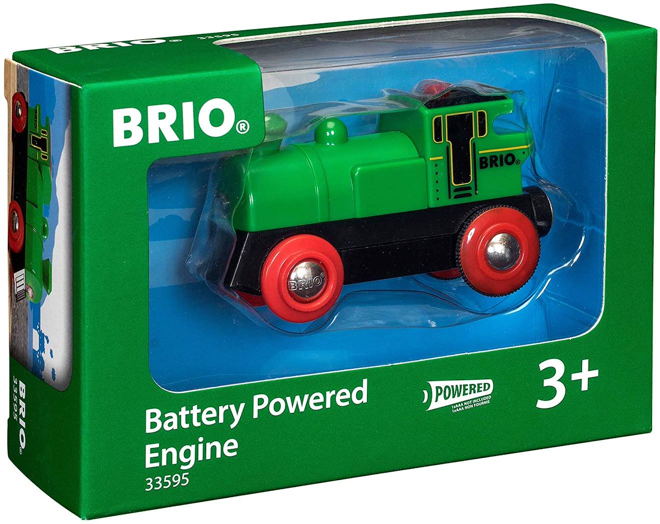 BRIO - Locomotive À Pile Bidirectionnelle Vert