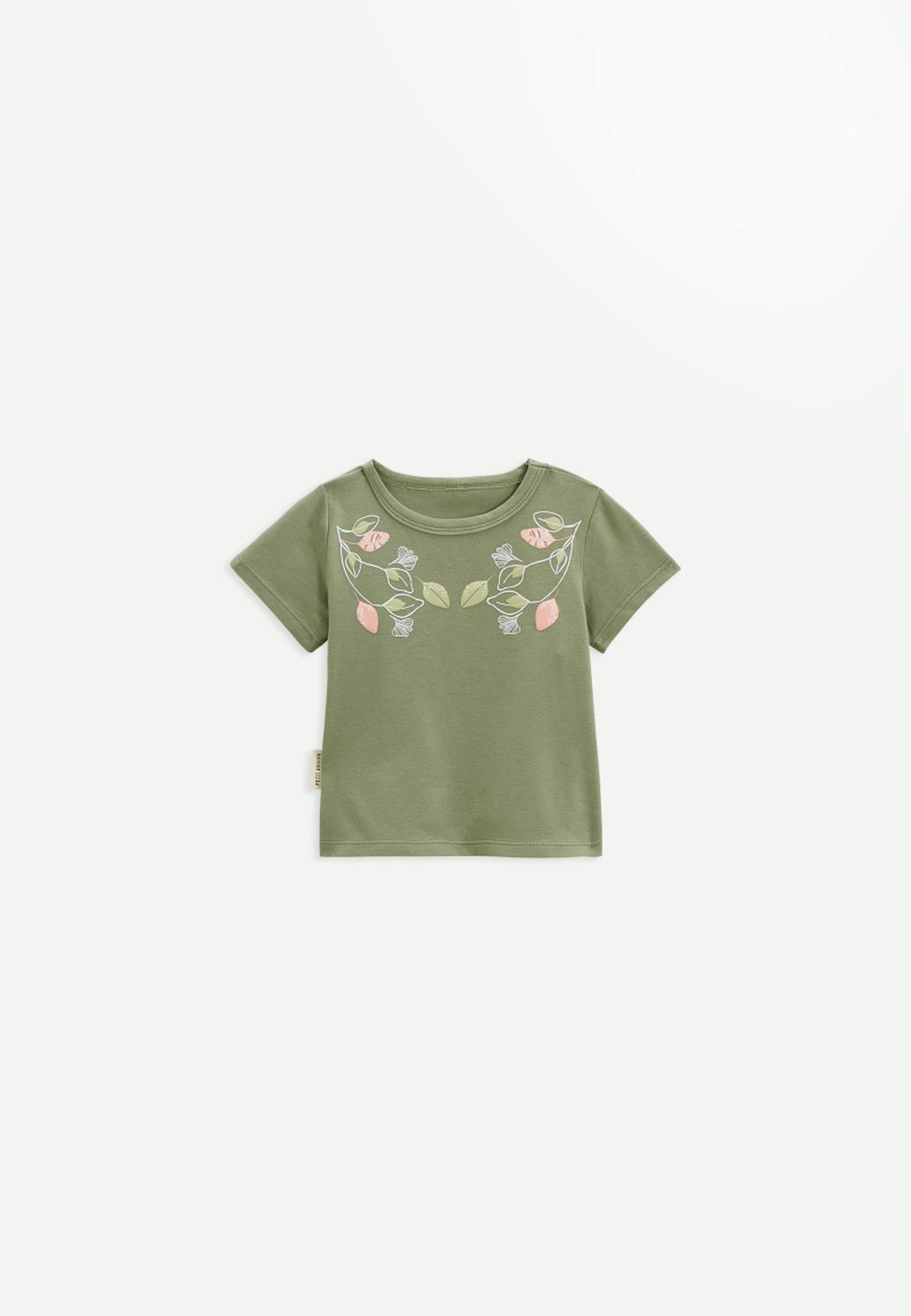 T-shirt Enfant Pivoina Kaki