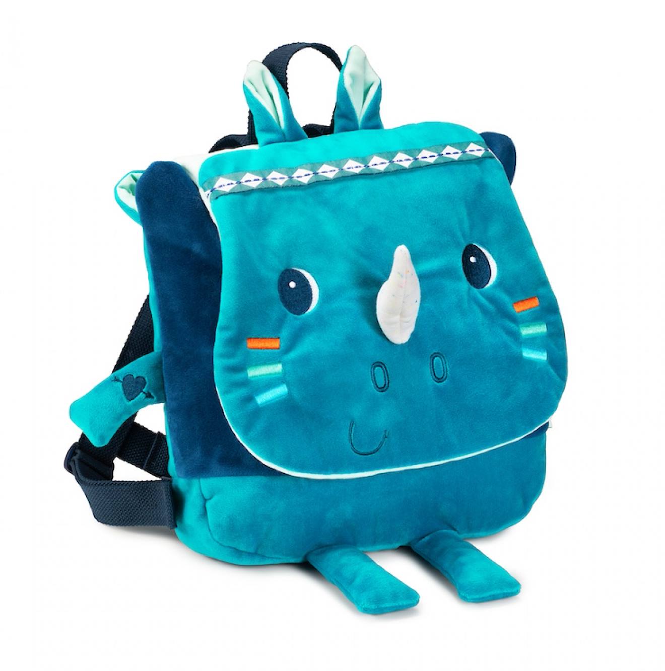 Sac À Dos Tout Doux Marius Bleu