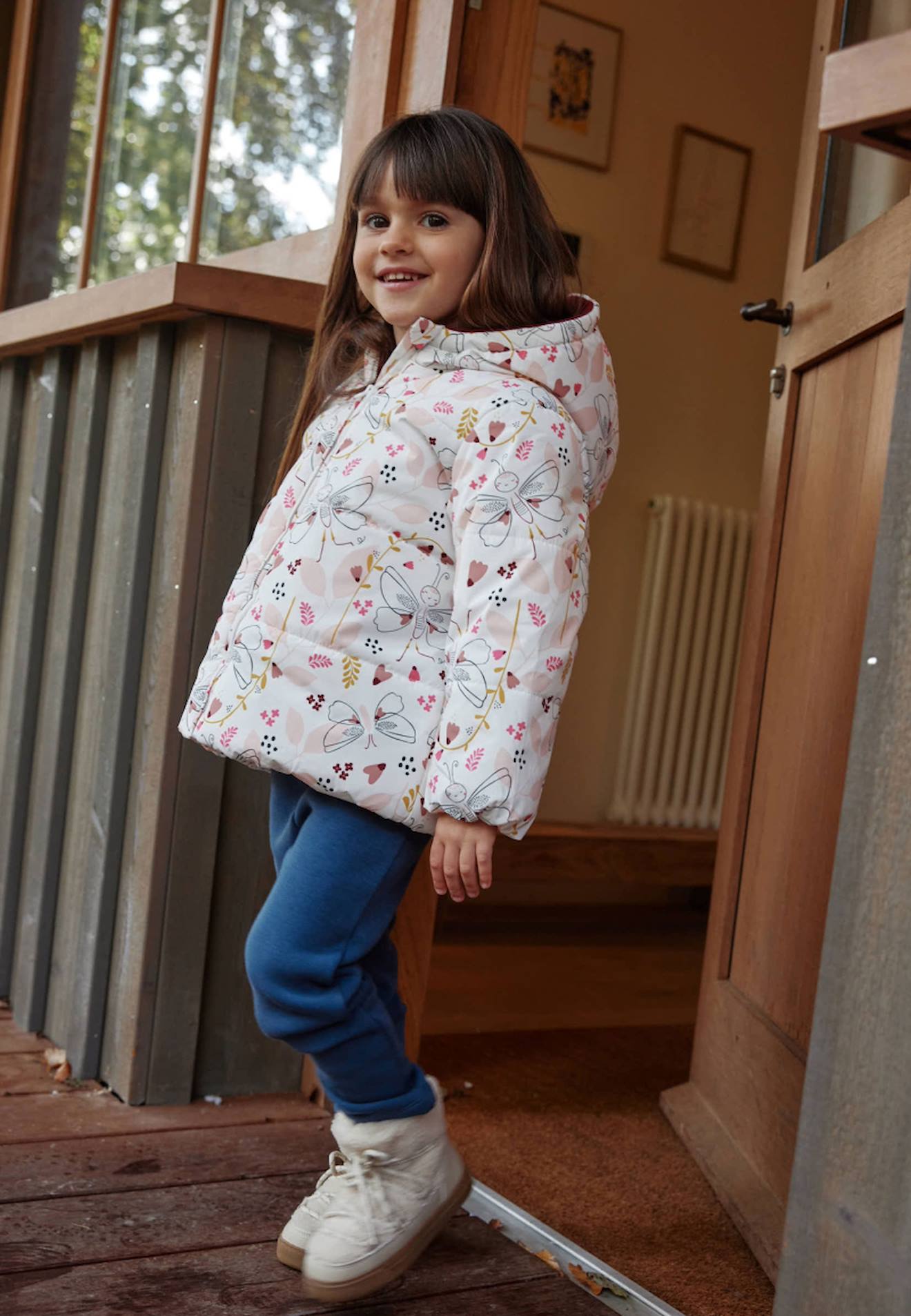 Doudoune Avec Capuche Elena Rose