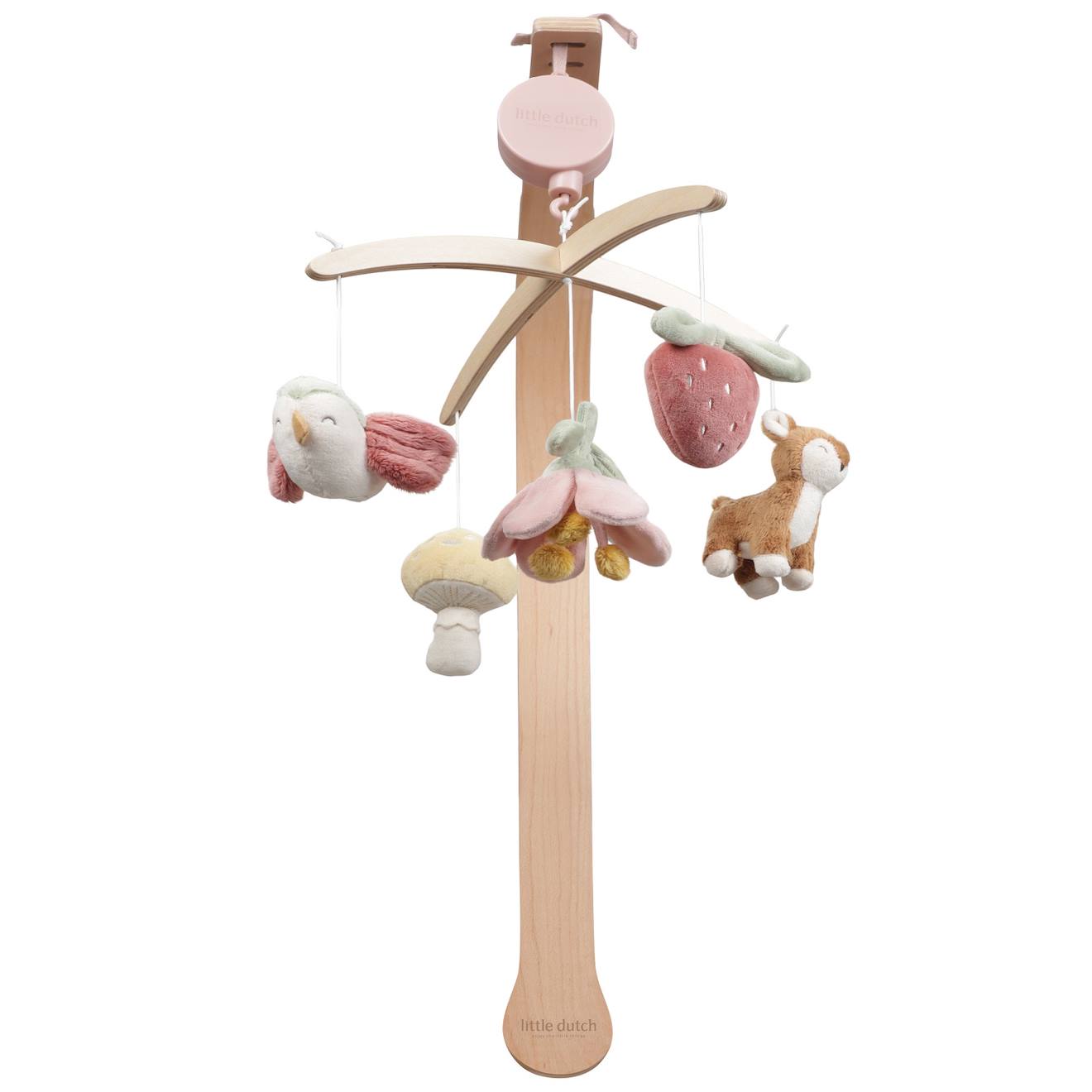 Mobile Musical Fairy Garden Rose (Little Dutch) - Image 1