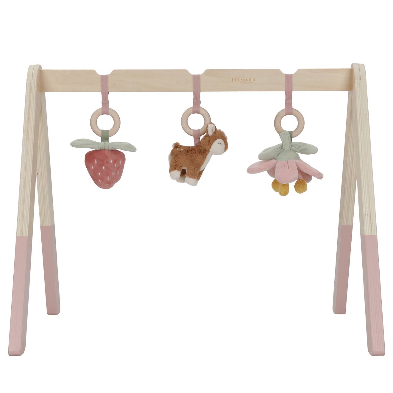 Arche D’éveil En Bois Fairy Garden Rose (Little Dutch) - Image 1