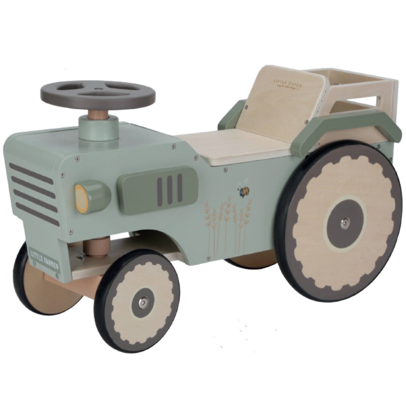 Porteur Tracteur Little Farm Vert