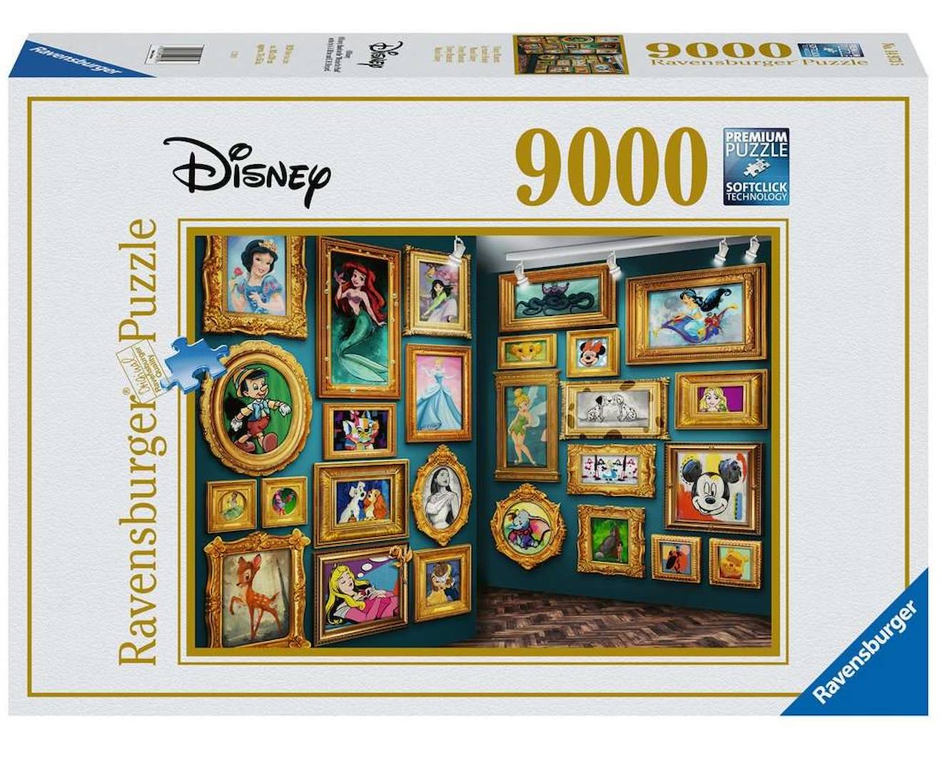 Puzzle Le Musée Disney 9000 Pcs Blanc