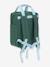 Mini Sac à dos carré Little Gang LÄSSIG kaki+pêche+VERT FONCE UNI 14 - vertbaudet enfant 