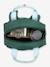 Mini Sac à dos carré Little Gang LÄSSIG kaki+pêche+VERT FONCE UNI 15 - vertbaudet enfant 