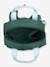 Mini Sac à dos carré Little Gang LÄSSIG kaki+pêche+VERT FONCE UNI 18 - vertbaudet enfant 