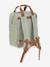 Mini Sac à dos carré Little Gang LÄSSIG kaki+pêche+VERT FONCE UNI 2 - vertbaudet enfant 