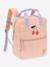 Mini Sac à dos carré Little Gang LÄSSIG kaki+pêche+VERT FONCE UNI 7 - vertbaudet enfant 