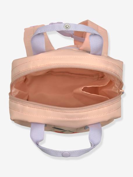 Mini Sac à dos carré Little Gang LÄSSIG kaki+pêche+VERT FONCE UNI 12 - vertbaudet enfant 