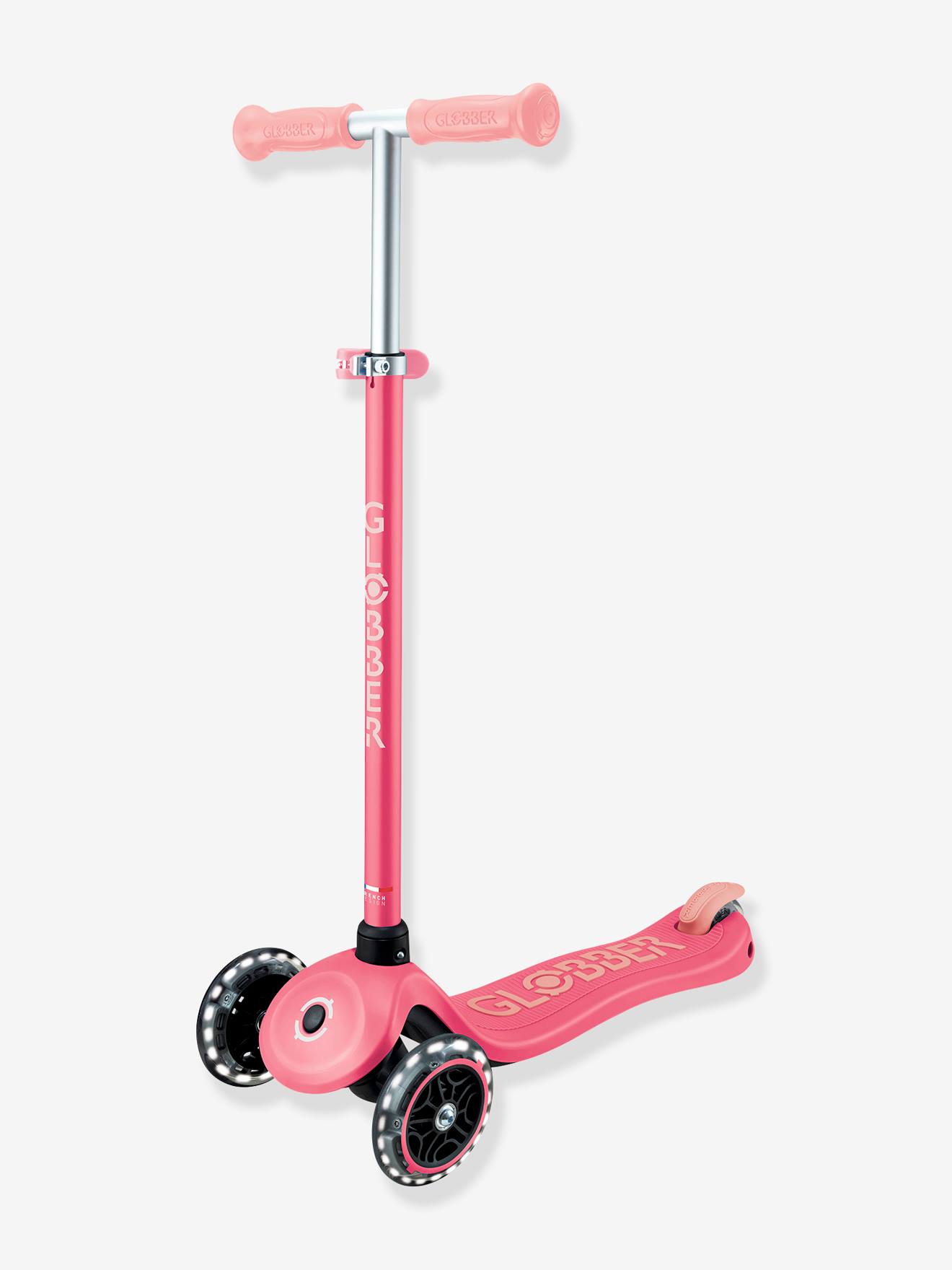 Primo Lights - Trottinette Lumineuse à 3 Roues corail