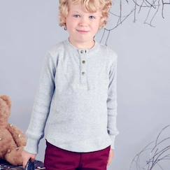Garçon-T-shirt, polo, sous-pull-T-shirt-T-shirt henley    manches longues  augustin