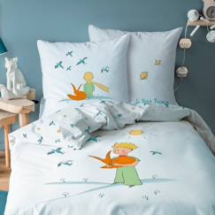Parure de lit imprimée 100% coton, le petit prince birds  - vertbaudet enfant