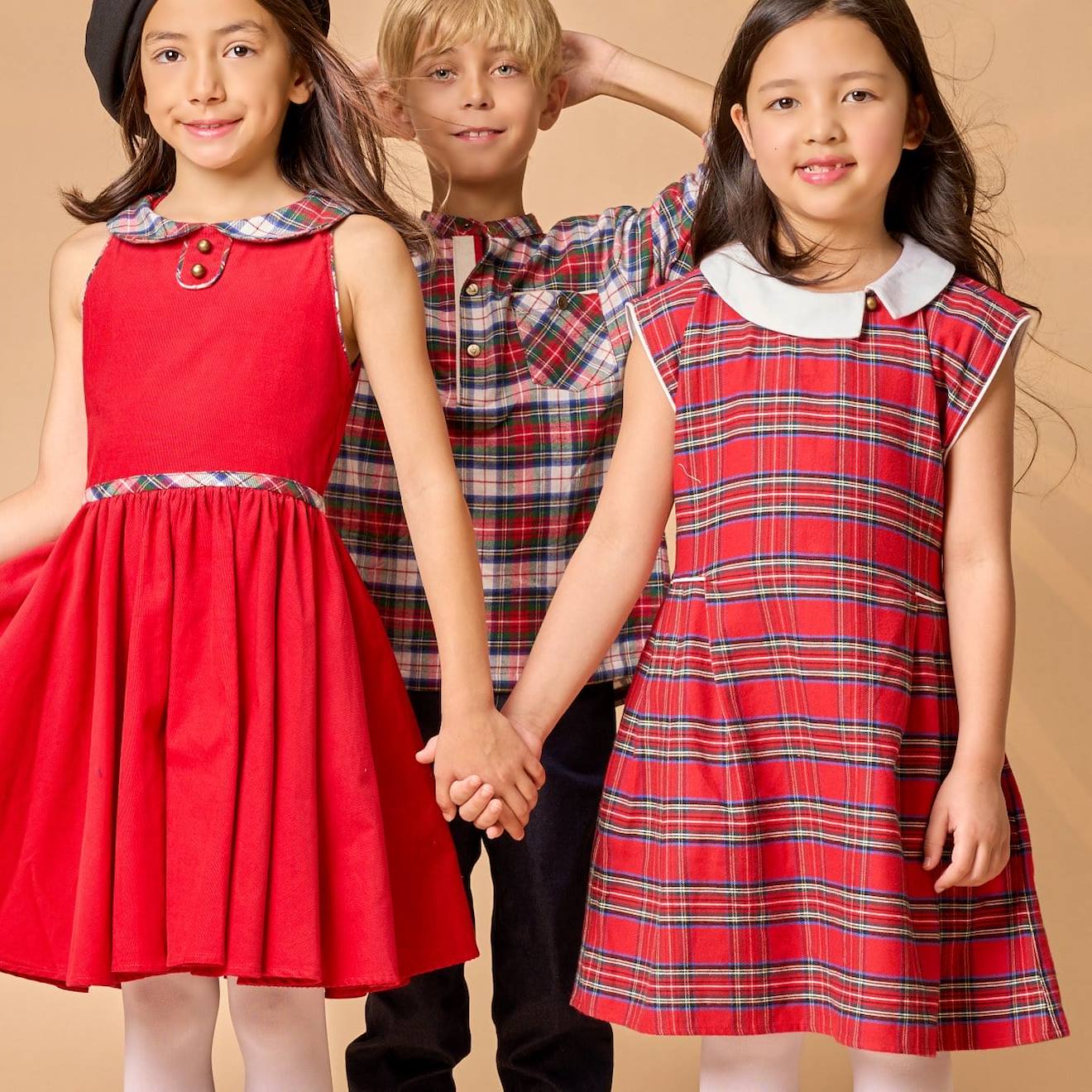 Robe Bébé Fille En Tartan Rouge - Thème Noël - Neuve Avec étiquette - Tailles 0-3 à 18-24 Mois Disponibles