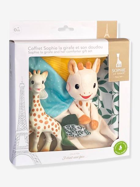 Vulli - Coffret Sophie la girafe et son doudou - Blanc