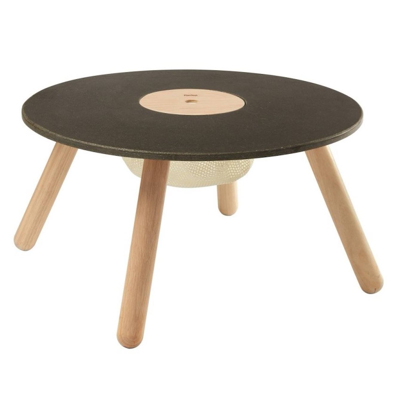 Plan Toys - Table De Jeu Et De Rangement Noir