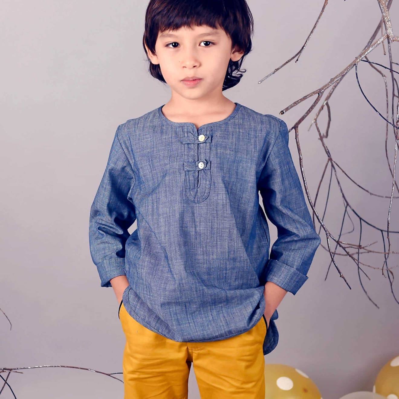 Chemise Intersaison Robinson Bleu