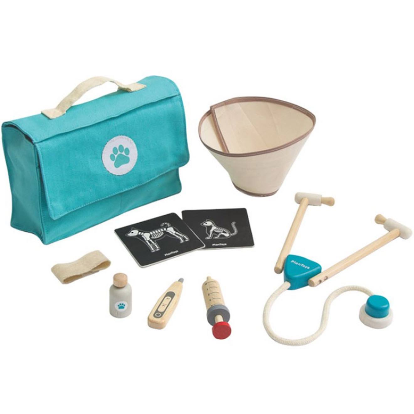 Plan Toys - Ma Valise De Vétérinaire Bleu