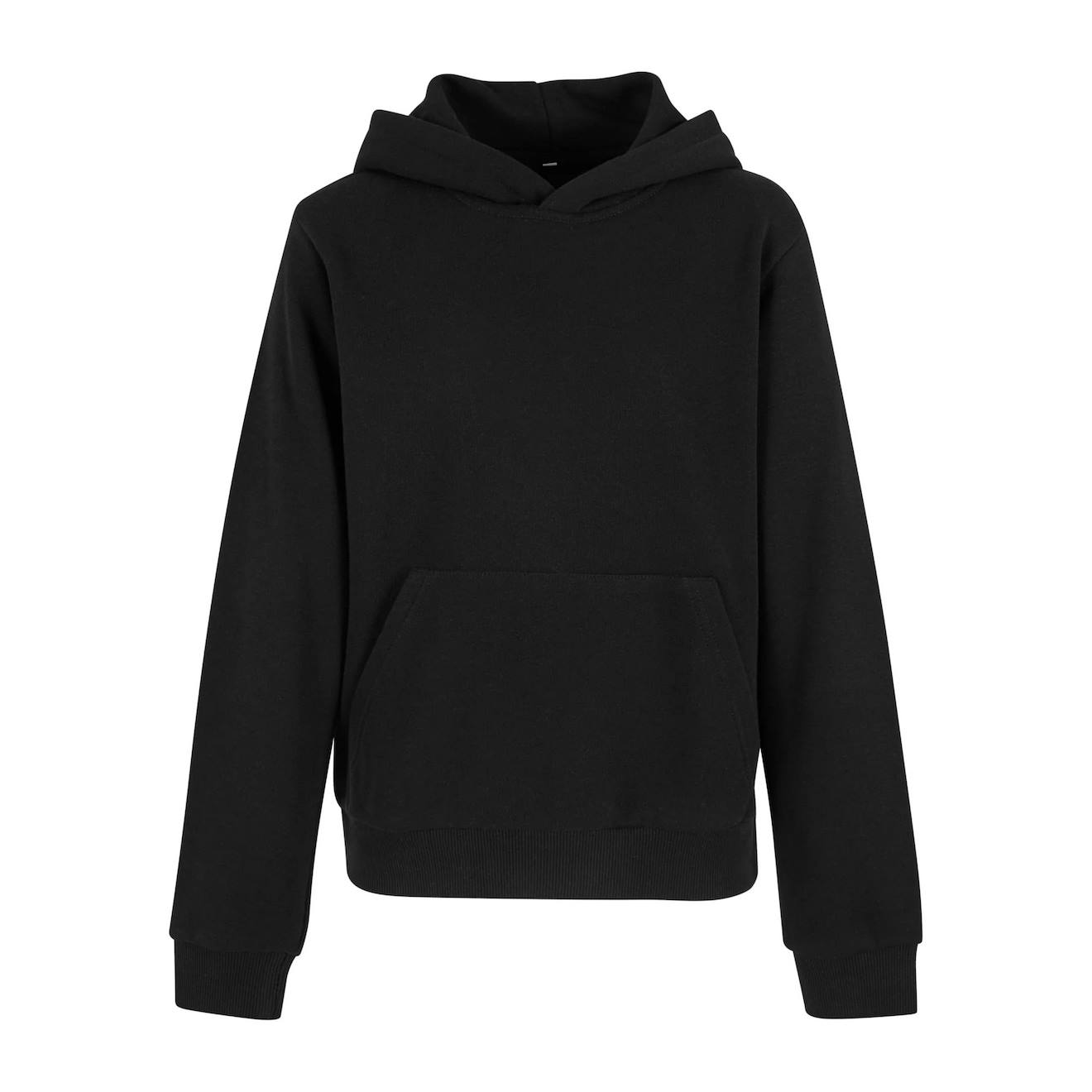 Sweat À Capuche Synthétique Noir
