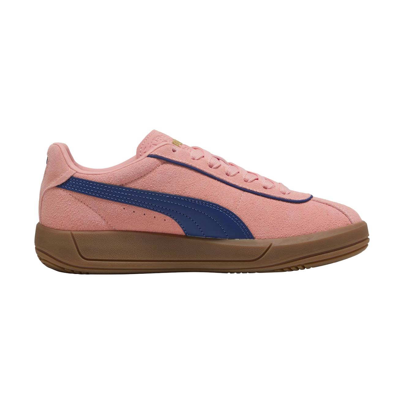 Puma - Baskets Basses À Lacets Rose Fruit Bleu Or