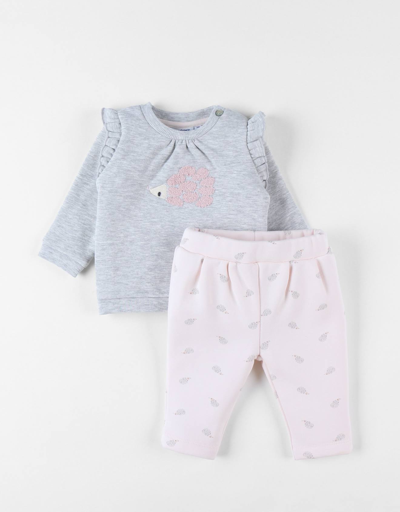 Ensemble Sweatshirt + Jogging Rose