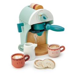 Jouet-Jeux d'imitation-Cuisines et dinette-Machine à café babyccino