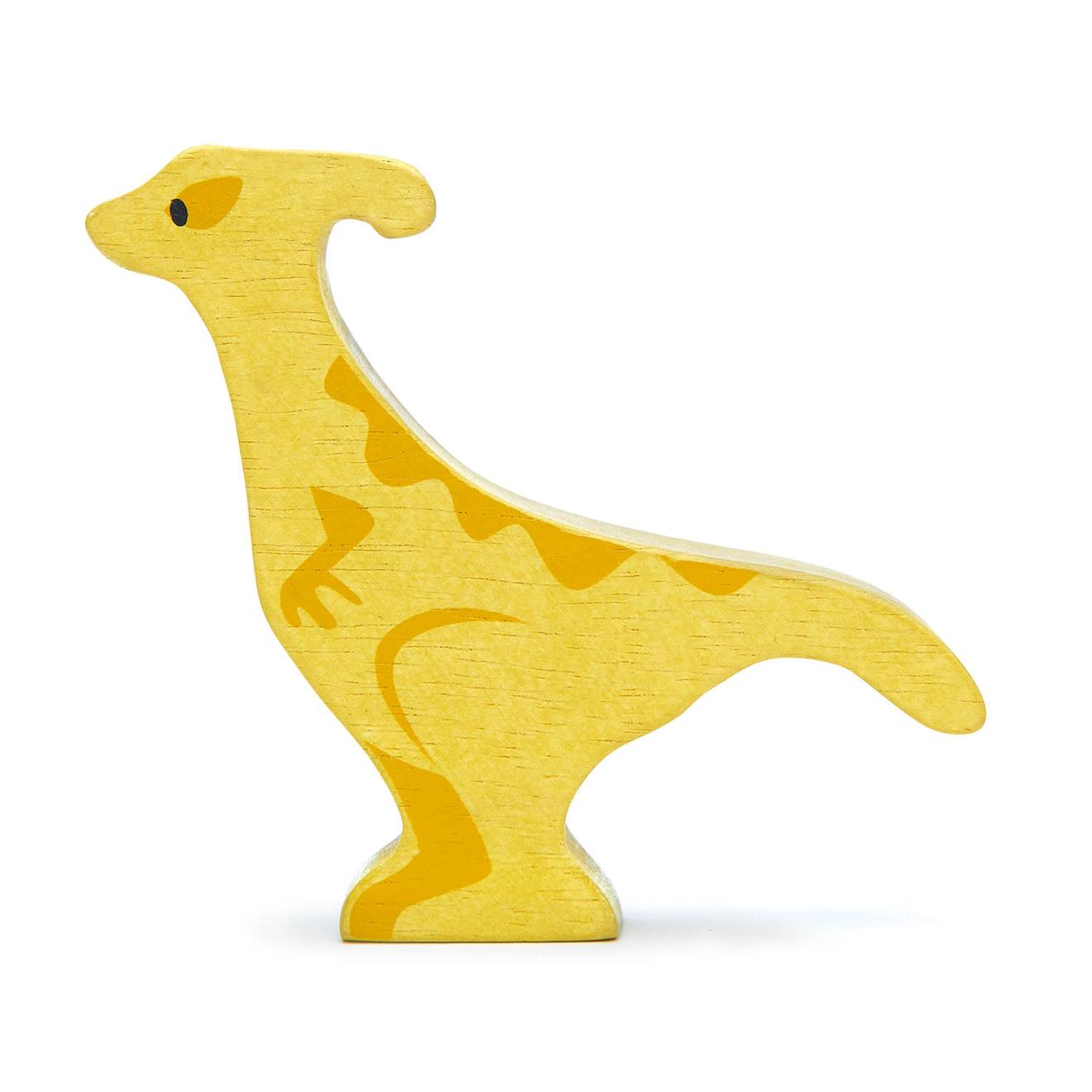 Parasaurolophus En Bois Jaune