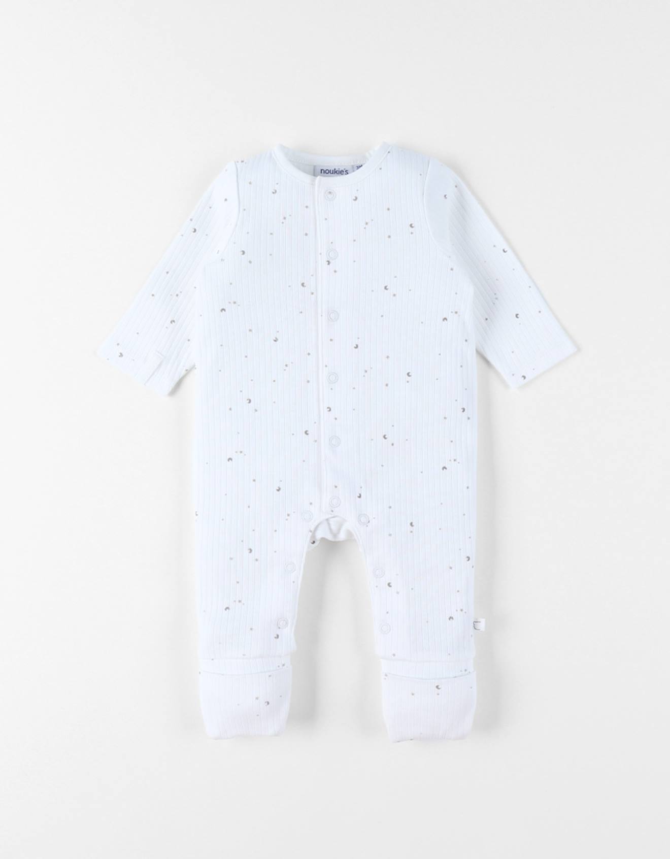 Noukies - Pyjama Bébé Jersey Fantaisie Blanc
