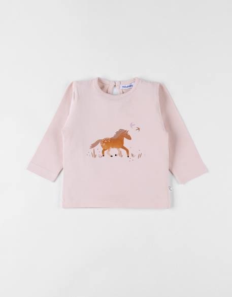 Bébé-T-shirt cheval jersey
