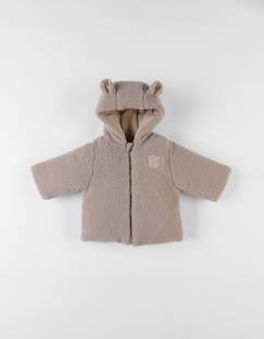 Bébé-Manteau, combipilote, nid d'ange-Manteau-Veste à capuche en sherpa