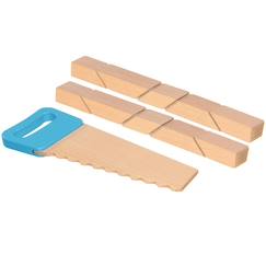 -Scie et blocs en bois à scratch