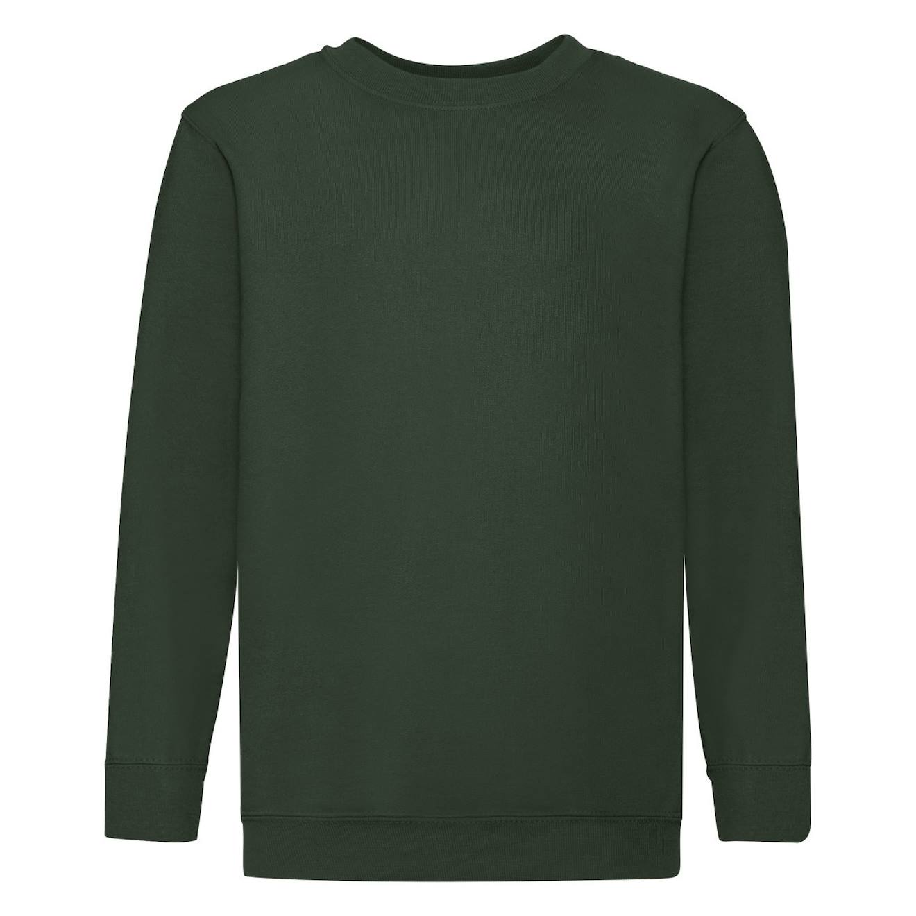 Sweat Coton Premium Vert Bouteille
