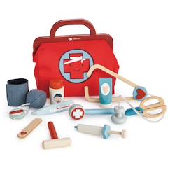Jouet-Jeux d'imitation-Maison, bricolage et métiers-Valisette de docteur