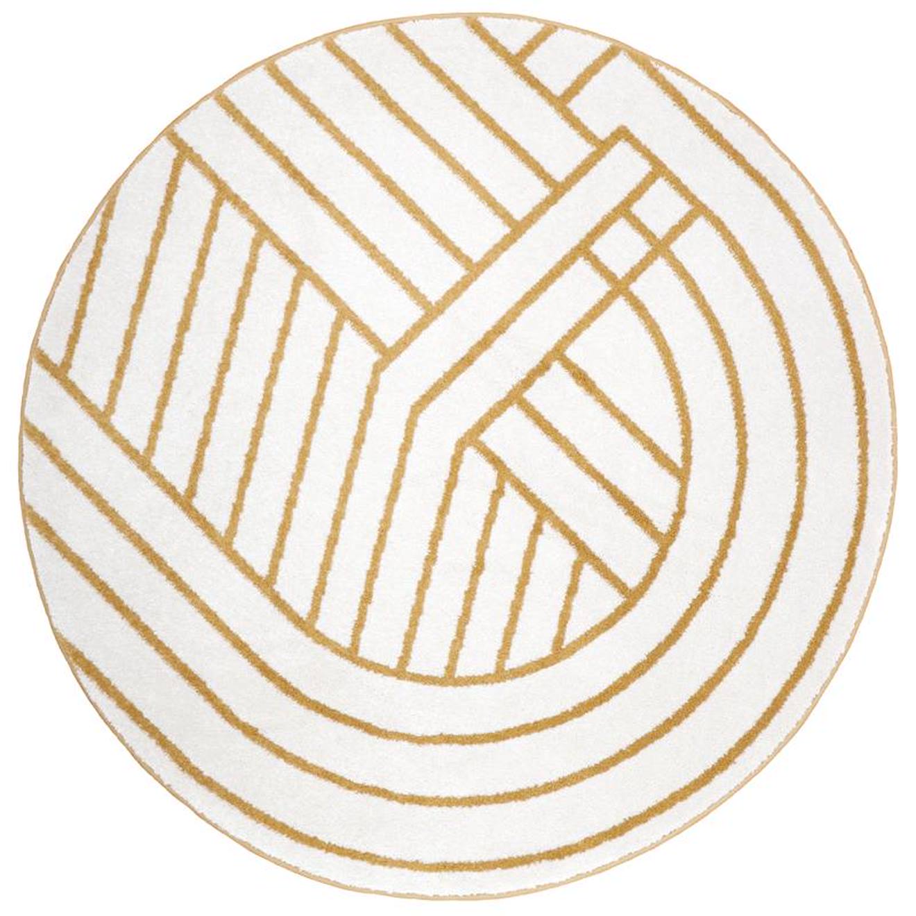 Nattiot - Tapis Rond Géométrique Luisa Miel