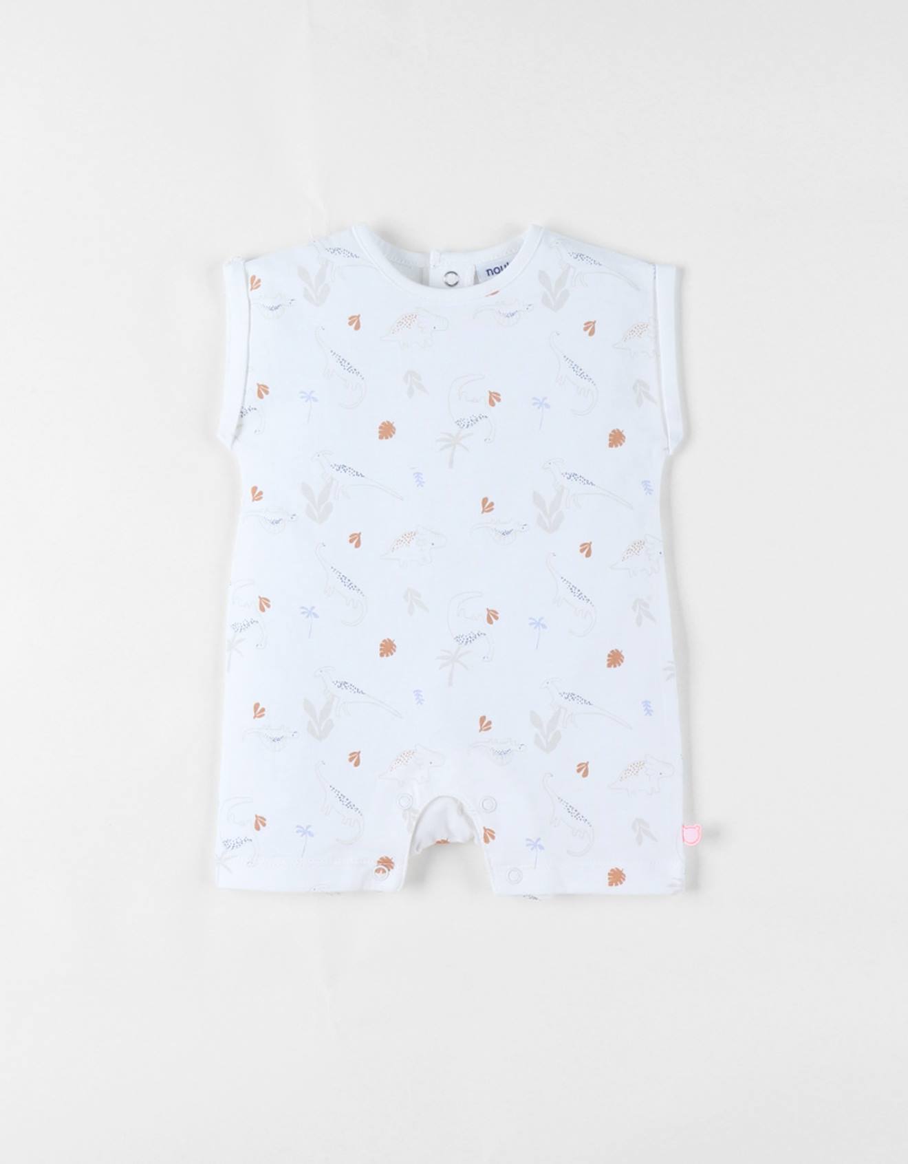 Barboteuse Jersey Fantaisie Blanc